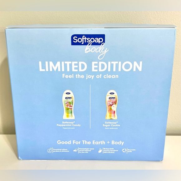 Softsoap Bath & Body Softsoap Holiday Body Wash Peppermint Sugar